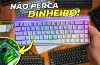 TOP 7 Teclados Mecânicos BOM e BARATO (2025): custo-benefício de verdade para jogar e trabalhar