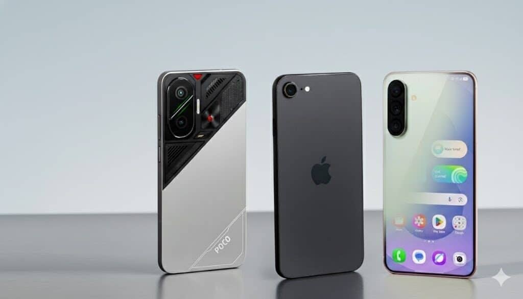 Três escolhas inteligentes de celular em 2025: equilíbrio perfeito entre preço, performance e longevidade