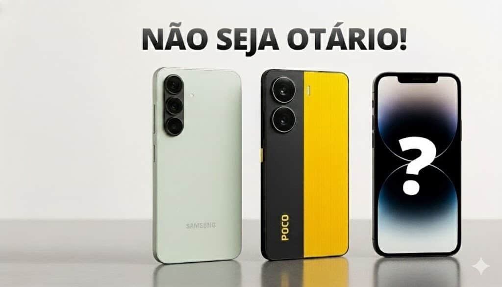 3 Melhores Celulares Custo-Benefício de 2025 