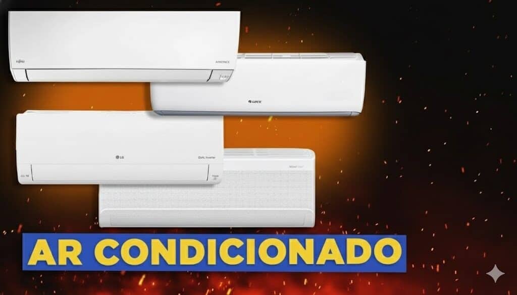 5 Ar-Condicionados Inverter Para Economizar Muito na Conta de Luz na Black Friday 2025 5 Ar-Condicionados Inverter Para Economizar Muito na Conta de Luz na Black Friday 2025