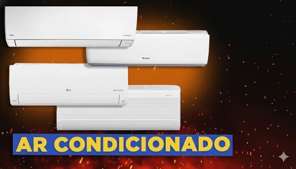 5 Ar-Condicionados Inverter Para Economizar Muito na Conta de Luz na Black Friday 2025 5 Ar-Condicionados Inverter Para Economizar Muito na Conta de Luz na Black Friday 2025