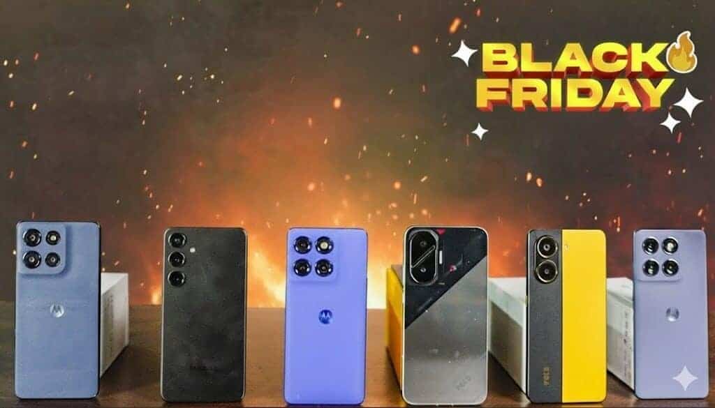 Câmera de smartphone com desconto Black Friday, promoções exclusivas de eletrônicos.