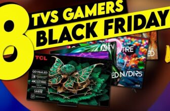 8 TVs gamers para comprar na Black Friday (guia completo com 4K, VRR e altas taxas de atualização)