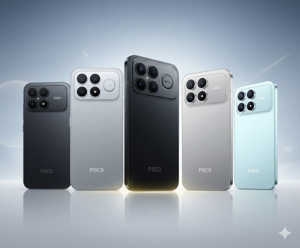 POCO F8 e F8 Pro: Novo Poder Máximo da Xiaomi com Super Bateria, Câmeras Aprimoradas e Áudio da Bose