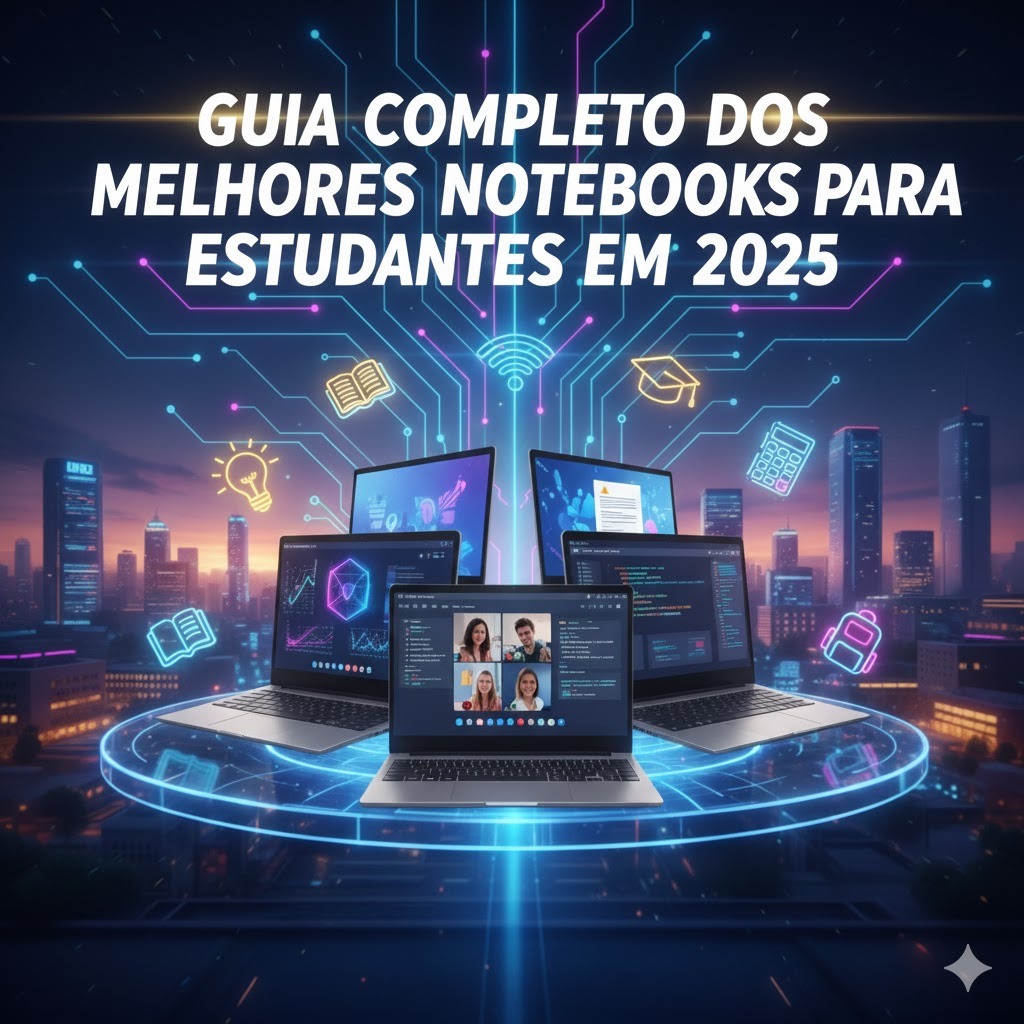 Guia Completo dos Melhores Notebooks para Estudantes em 2025
