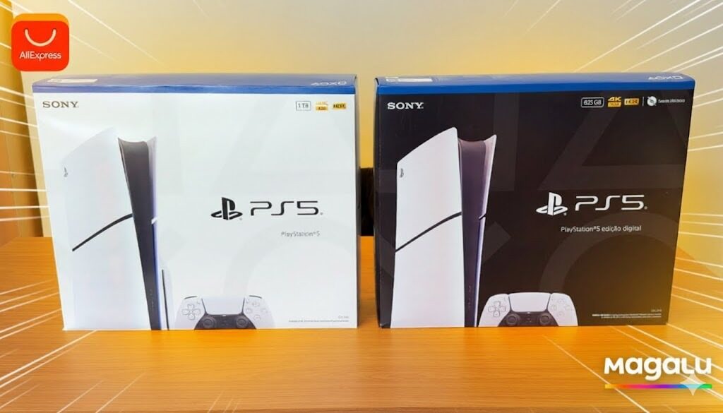Guia Completo: Vale a Pena Comprar o PlayStation 5 Slim no AliExpress? Unboxing, Preços e Entrega