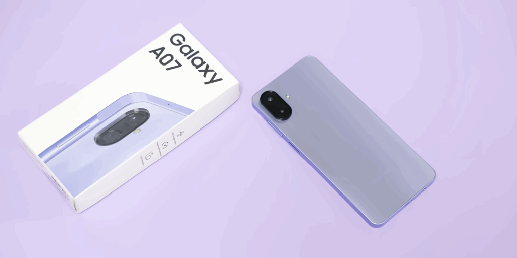 Samsung Galaxy A07: vale a pena o novo baratinho da Samsung? Unboxing, ficha técnica e primeiras impressões