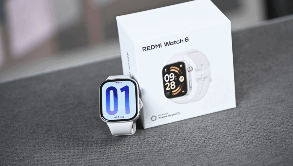 Redmi Watch 6: tela gigante, acabamento premium, GPS de banda dupla e loja de apps — será que já vale a pena?