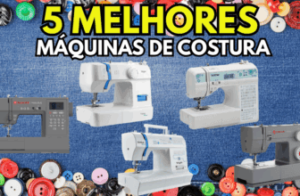 Melhores máquinas de costura portátil em 2026: top 5 para começar ou profissionalizar seus projetos