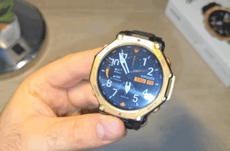 Amazfit T-Rex 3 Pro Gold: O Smartwatch Premium com Titânio e Safira Que Entrega Tudo