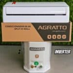 Ar Condicionado Split Inverter 9000 Btus Frio Liv Top Agratto 220V