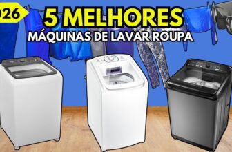 As Melhores Máquinas de Lavar Roupa de 2026: Guia Completo com as Top 5 Mais Indicadas do Ano