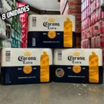 Cerveja Corona Extra Lata 350ml - Pack com 8 unidades