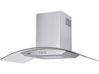 Coifa de Parede Consul 90cm Inox 5 e 6 Bocas - Vidro Curvo CAP90AR