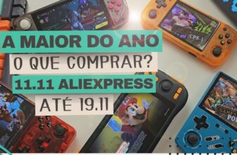 Consoles Portáteis com os Melhores Descontos do 11.11 ao 19.11 no AliExpress