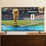 Hisense Smart TV FHD 43" Polegadas 43A4NV com HDR10, DTS Virtual X, Compatibilidade Alexa e Google Home