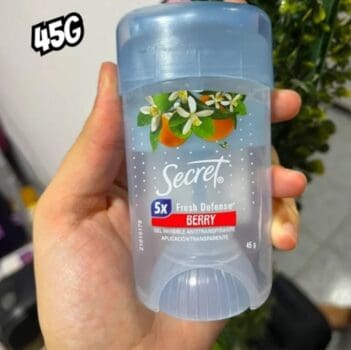 Kit 2 Unds Desodorante Antitranspirante em Gel Secret - Azul