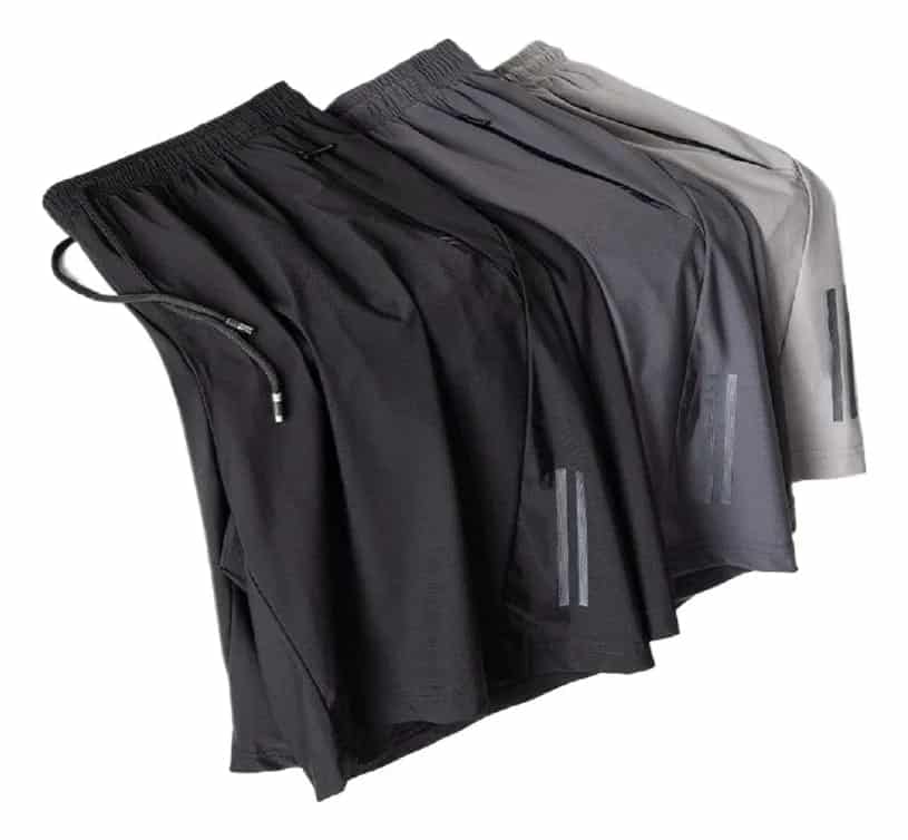 Kit 3 Bermuda Masculina Importada Seda Secagem Rápida