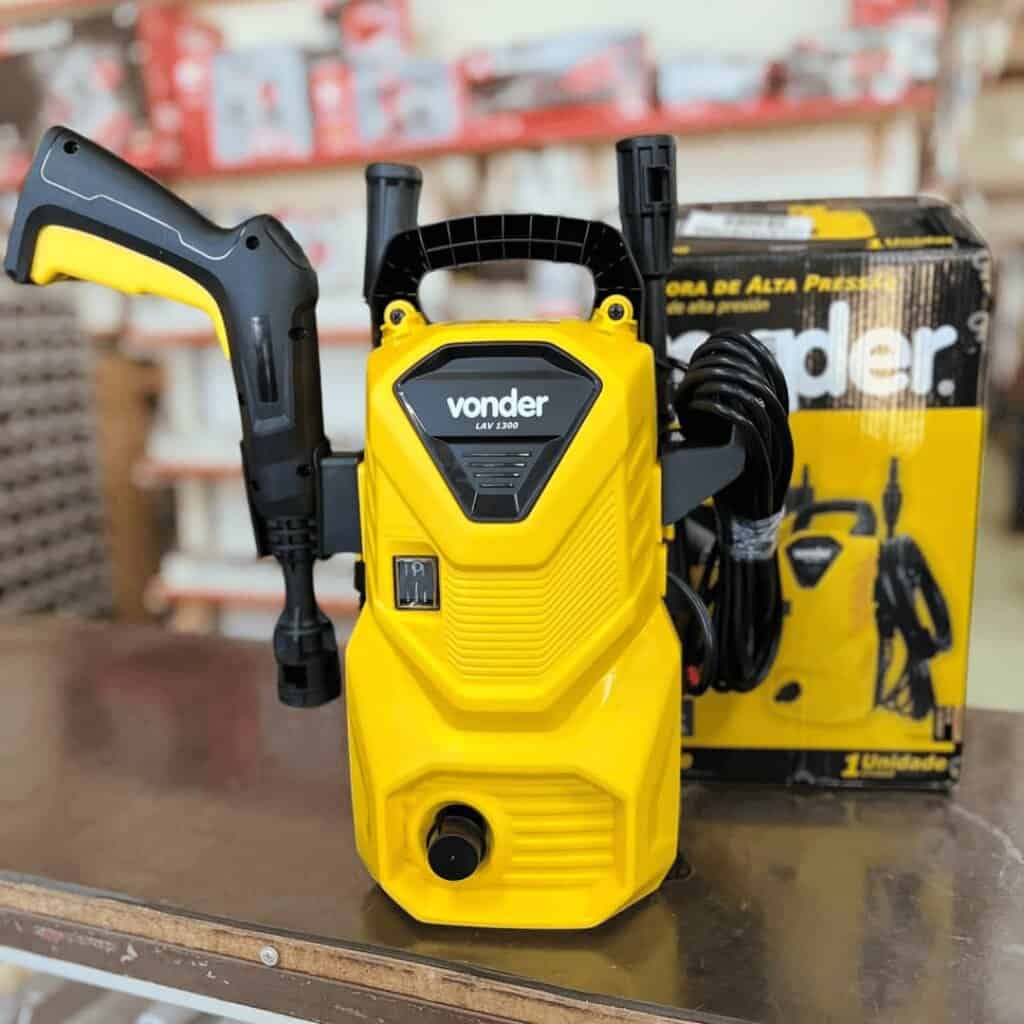 Lavadora De Alta Pressão Vonder Lav1300 127v Amarelo 60 Hz