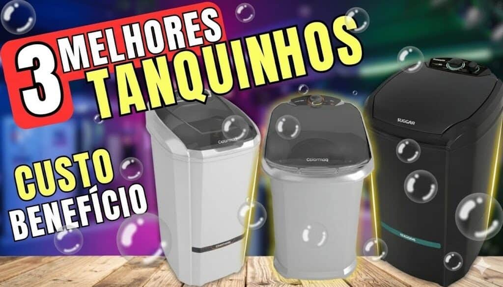 Melhor Tanquinho Para Comprar Hoje: Top 3 Modelos Baratos e Eficientes Para a Sua Lavanderia