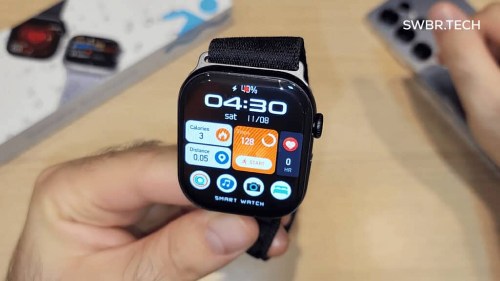 Microwear W11 Pro: review completo com prós e contras — responde e manda áudio no WhatsApp, tem memória para músicas e tela AMOLED