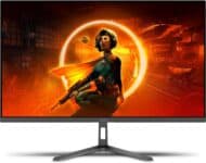 Monitor Gamer AOC 24", Full HD, 180Hz, 1ms, IPS, DisplayPort e HDMI, FreeSync, HDR, Preto - 24G30E