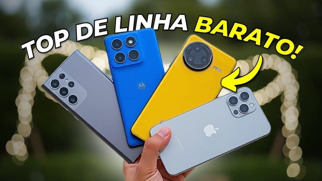 Os 7 Melhores Celulares Topo de Linha de 2025 (Guia Definitivo com Prós, Contras e Tabela)
