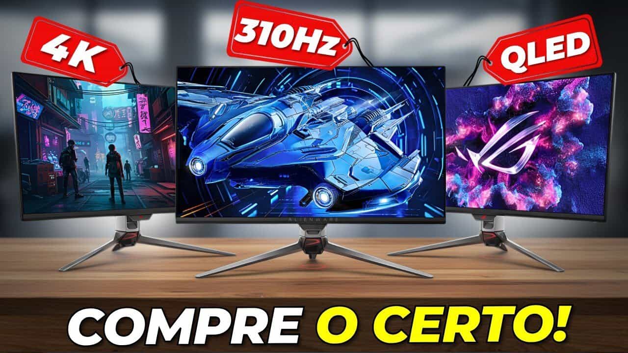 Top 7 Monitores Gamer Baratos 2025: 24″ a 27″ com 144–300 Hz (Curvo, Ultrawide e 4K) Top 7 Monitores Gamer Baratos 2025: 24″ a 27″ com 144–300 Hz (Curvo, Ultrawide e 4K)