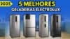 Melhor Geladeira Electrolux 2025: Top 5 modelos com melhor custo-benefício, recursos e tamanhos