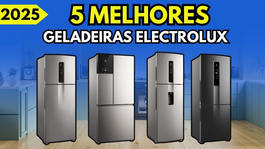 Melhor Geladeira Electrolux 2025: Top 5 modelos com melhor custo-benefício, recursos e tamanhos Melhor Geladeira Electrolux 2025: Top 5 modelos com melhor custo-benefício, recursos e tamanhos