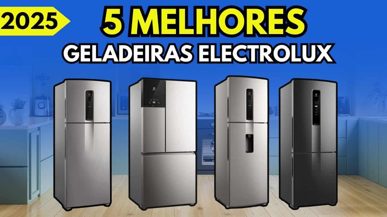 Melhor Geladeira Electrolux 2025: Top 5 modelos com melhor custo-benefício, recursos e tamanhos Melhor Geladeira Electrolux 2025: Top 5 modelos com melhor custo-benefício, recursos e tamanhos