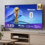 Hisense Smart TV UHD 4K QLED 43″ Polegadas 43Q6Q com HDR10+, Dolby Atmos, Sports Mode, Game Mode Plus e Compatível com Alexa