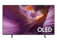 Smart TV 55” 4K Samsung OLED QN55S85FAGXZD Vision AI 120Hz Dolby Atmos Processador NQ4 AI Gen2 Preto Grafite