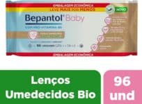 Lenço Umedecido, Bepantol Baby, Biodegradável – 96 unidades