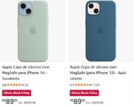 Apple Capa de silicone com MagSafe Original