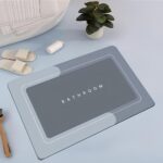 Kit 2 Tapetes De Banheiro Mágico Ultra Absorvente 40x60cm