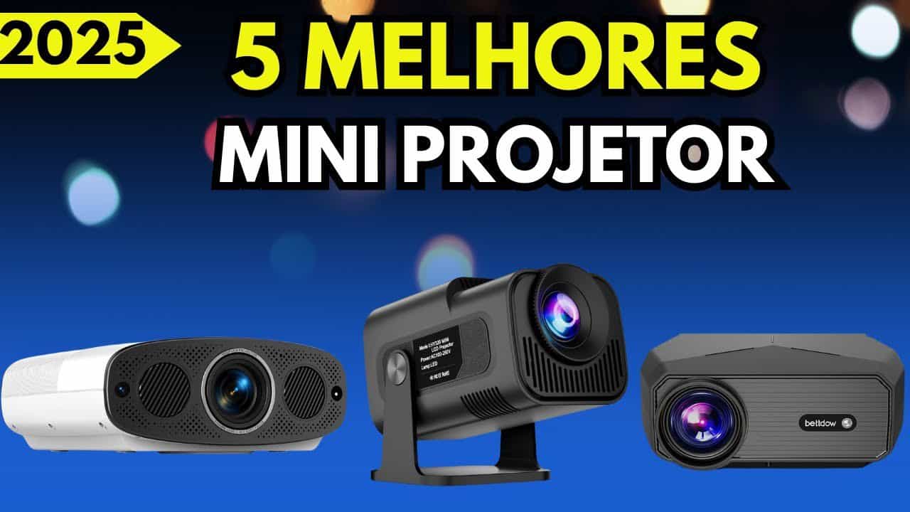 Melhores Mini Projetores Portáteis de 2025: Top 5 Para Criar Seu Cinema em Qualquer Lugar Melhores Mini Projetores Portáteis de 2025: Top 5 Para Criar Seu Cinema em Qualquer Lugar