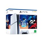 Console Sony PlayStation 5, Com Leitor de Discos, SSD 1TB, Controle Sem Fio DualSense + 2 Jogos