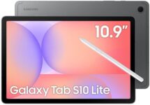 Samsung Tablet Galaxy Tab S10 Lite WiFi, 256GB, 8GB RAM, Tela 10.9″, S Pen e Capa Smartbook Cover Inclusas