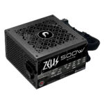 Fonte Gamer Rise Mode Zeus, 500W, PFC Ativo, Preto – RM-PSU-01-WT-500