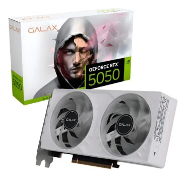 Placa De Vídeo Rtx 5050 8gb Gddr6 128bits Galax White Gamer