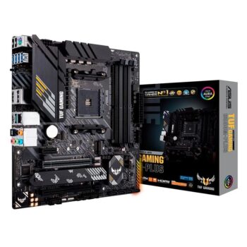 Placa-Mãe ASUS TUF GAMING A520M-PLUS II, AMD AM4, mATX, DDR4, Preto - 90MB17G0-M0EAY0