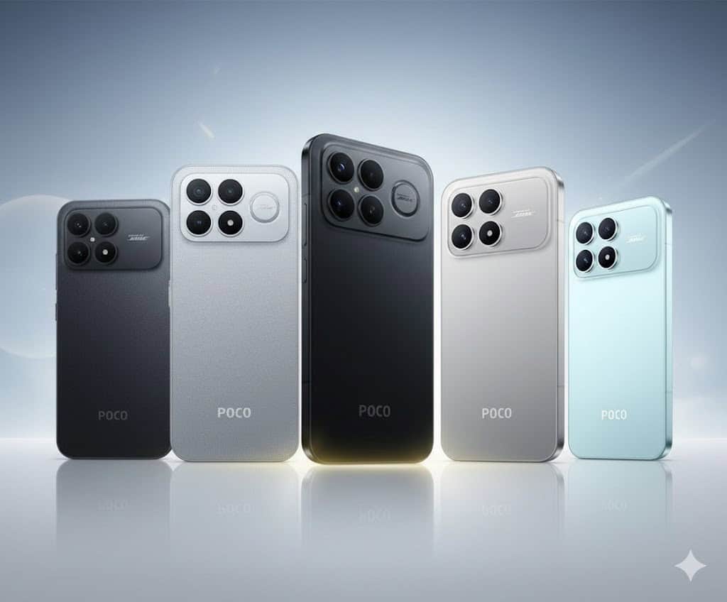 POCO F8 e F8 Pro: Novo Poder Máximo da Xiaomi com Super Bateria, Câmeras Aprimoradas e Áudio da Bose
