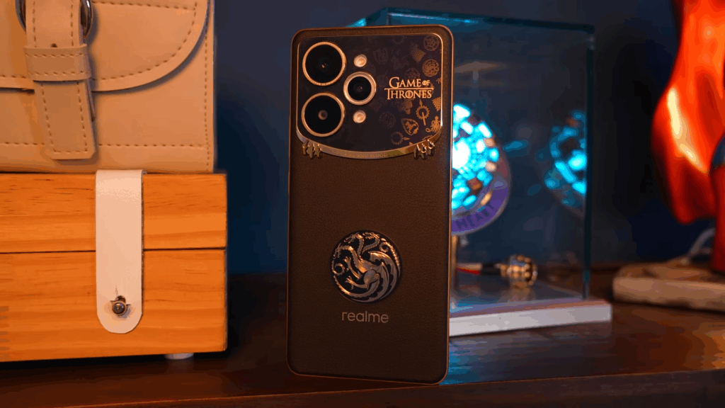 Realme 15 Pro Edição Game of Thrones: Design Temático, Tela de 144 Hz e Bateria de 7.000 mAh Realme 15 Pro Edição Game of Thrones: Design Temático, Tela de 144 Hz e Bateria de 7.000 mAh