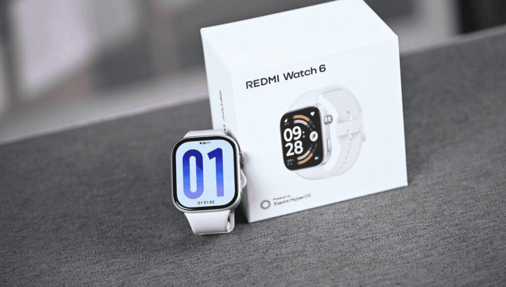 Redmi Watch 6: tela gigante, acabamento premium, GPS de banda dupla e loja de apps — será que já vale a pena?