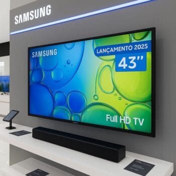 Samsung Combo Smart TV 43" Full HD F6000F 2025 + Soundbar HW-B400F/ZD