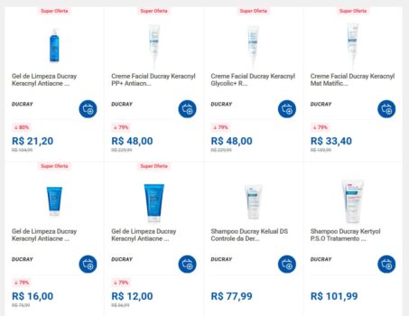Seleção Produtos Ducray com até 80% OFF - Pague Menos