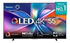 Smart Tv 55 4k Uhd Qled Hdr10 Dolby Atmos Vidaa U9 Hisense