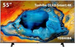 Smart TV DLED 55" 4k Toshiba 55C350NS VIDAA 3 HDMI 2 USB Wi-Fi - TB030M