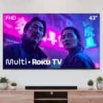Smart TV Multi Roku 43″ Smart DLED FHD Wi-fi 3 HDMI